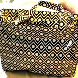 Women's MSC Mainstreet Collection Black And White Geometric Pattern